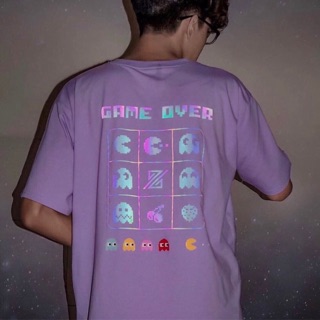Tuyệt 🔥Áo thun tshirt form rộng game over icon hàng chọn