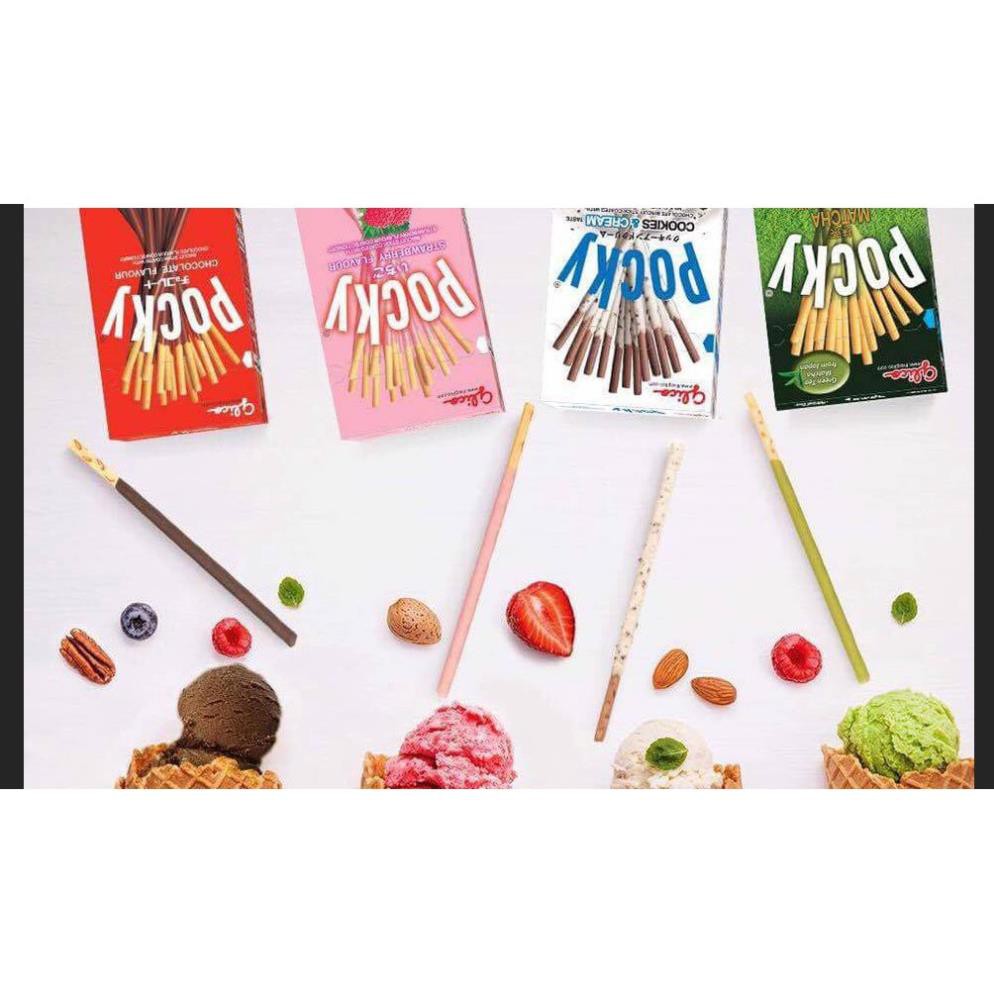 (5 vị) Bánh que Glico Pocky hộp 40gr