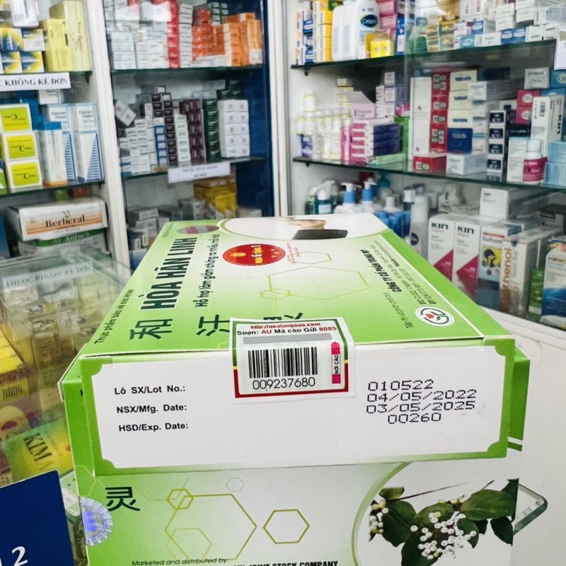 ✅ [Chính Hãng] HOÀ HÃN LINH hỗ trợ làm giảm chứng ra nhiều mồ hôi