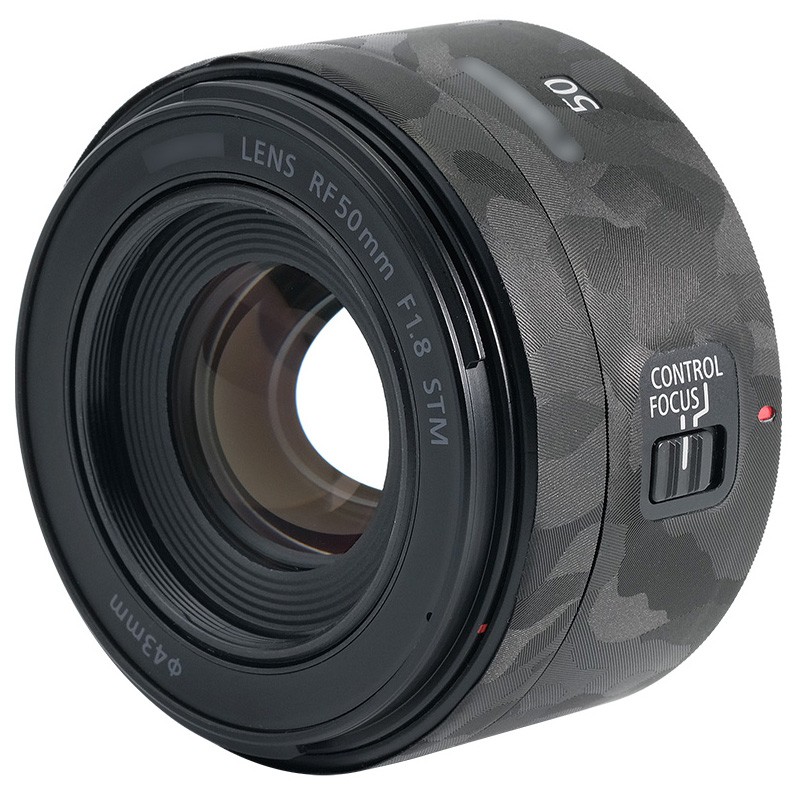 Miếng Dán Chống Trầy Xước Bảo Vệ Ống Kính Máy Ảnh Canon Rf 50mm F / 1.8 Stm Lens On Canon Eos Rp R5 R6