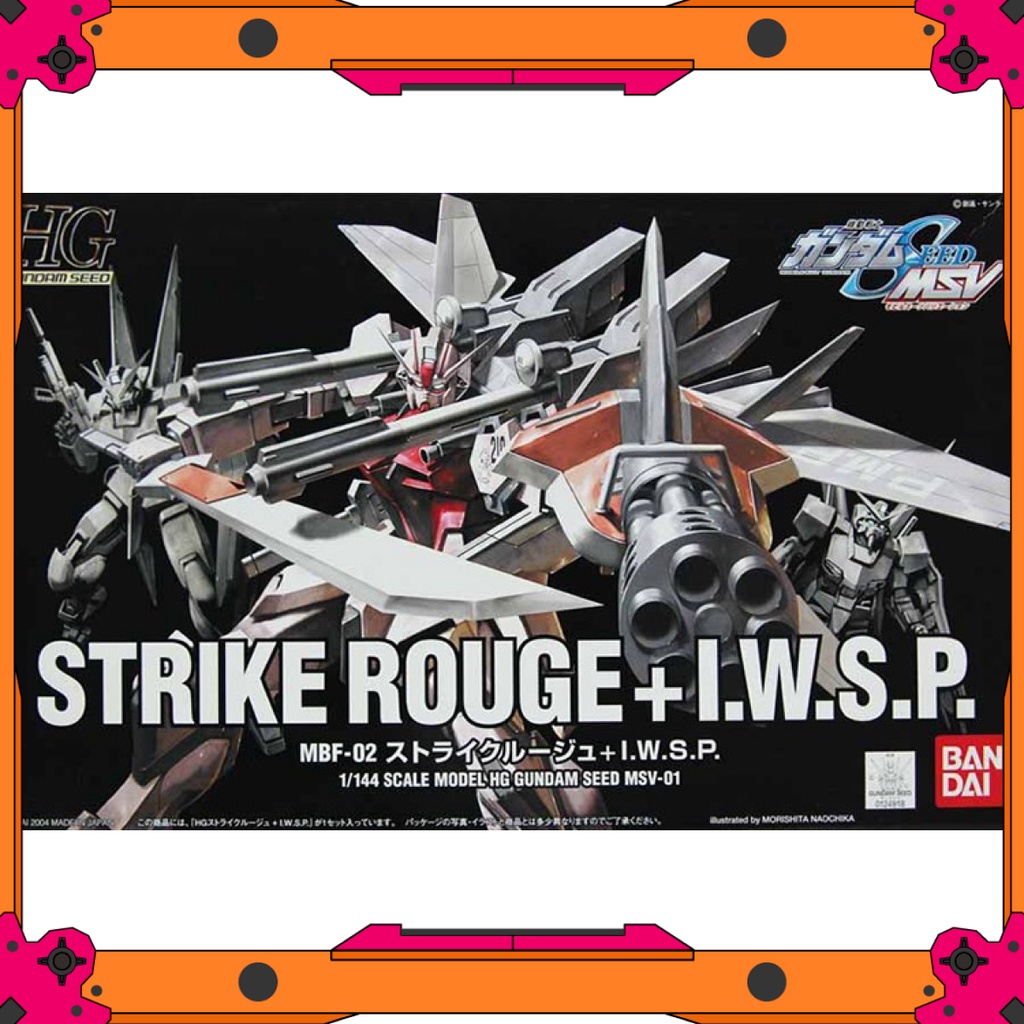 Mô Hình Gundam HG SEED Strike Rouge Gundam + IWSP