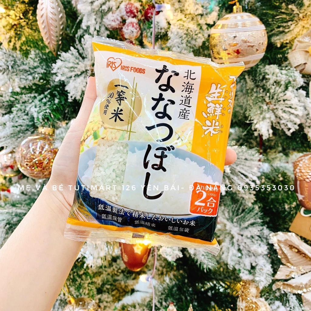 Gạo hữu cơ Iris Nhật Bản 300gr ăn dặm cho bé