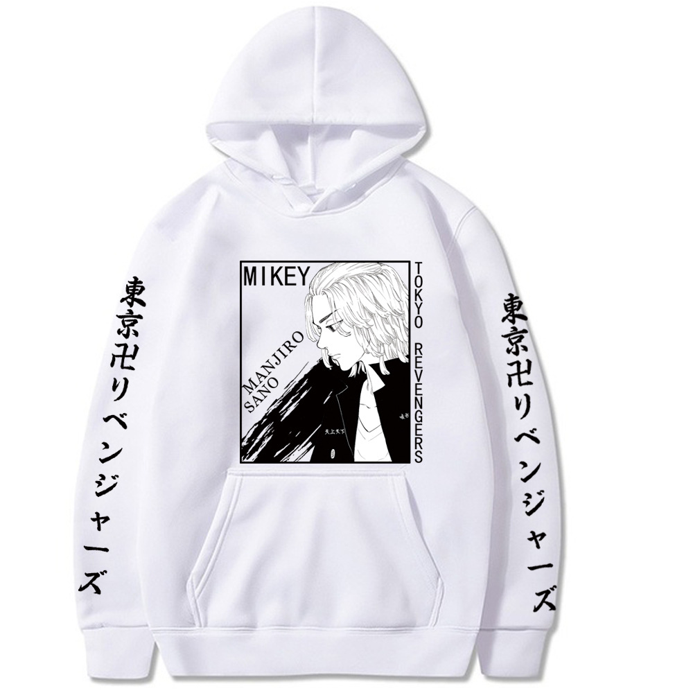 Áo Hoodie Cotton Tay Dài In Hình Chuột Mickey Thời Trang Đường Phố Cho Nam Và Nữ Anime Tokyo Revengers | BigBuy360 - bigbuy360.vn