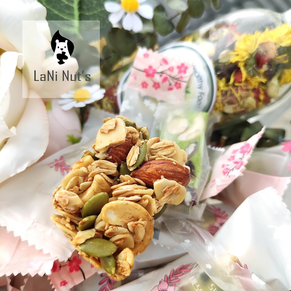 Bánh hạt ngũ cốc ăn kiêng - Bánh giảm cân - Ngũ cốc siêu hạt - Bánh ăn kiêng 500g | BigBuy360 - bigbuy360.vn