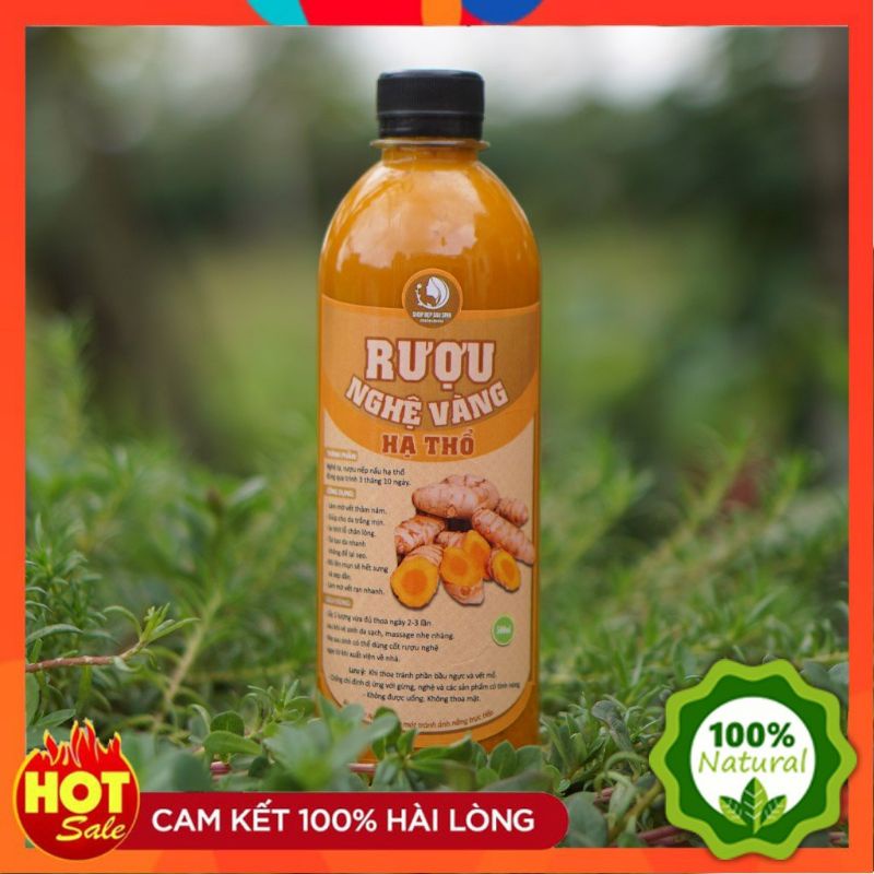 Cốt Nghệ Vàng Hạ Thổ Mờ Rạn Sau Sinh 200ml