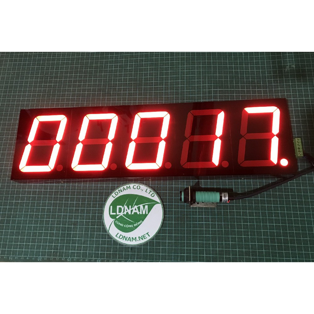 Bộ đếm sản phẩm kết nối wifi LDNam hiển thị 5 số đếm | BigBuy360 - bigbuy360.vn