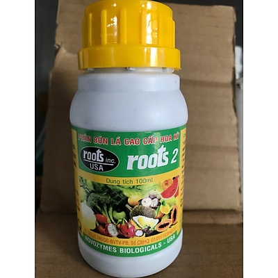 Phân Bón lá cao Cấp Hoa Kỳ roots 2 100ML - rOOTS2 Kích Thích Rễ Phát Triển Giải độc cho cây trồng bị