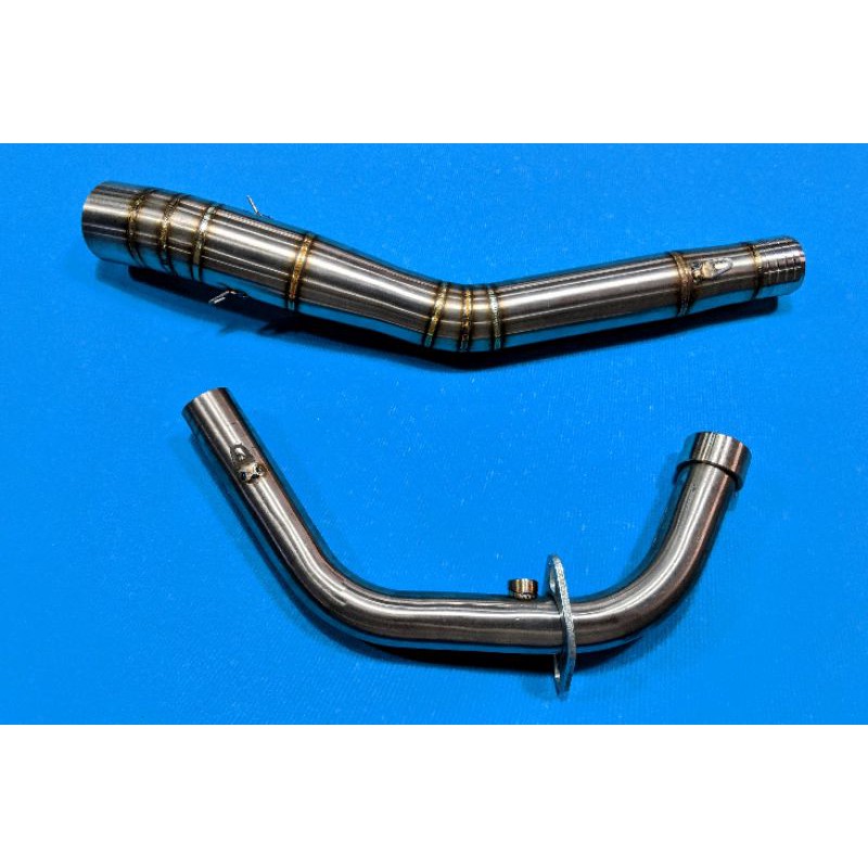 Cổ pô 32-51 TTR uốn CNC gắn Honda Winner Sonic