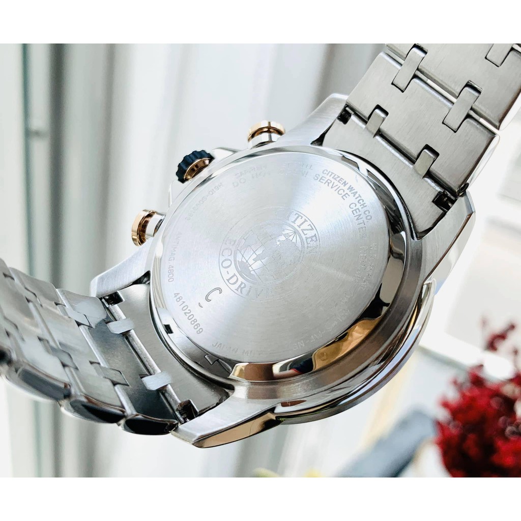 Đồng hồ NAM Citizen Chrono-Time A-T Radio Controlled BY0106-55H