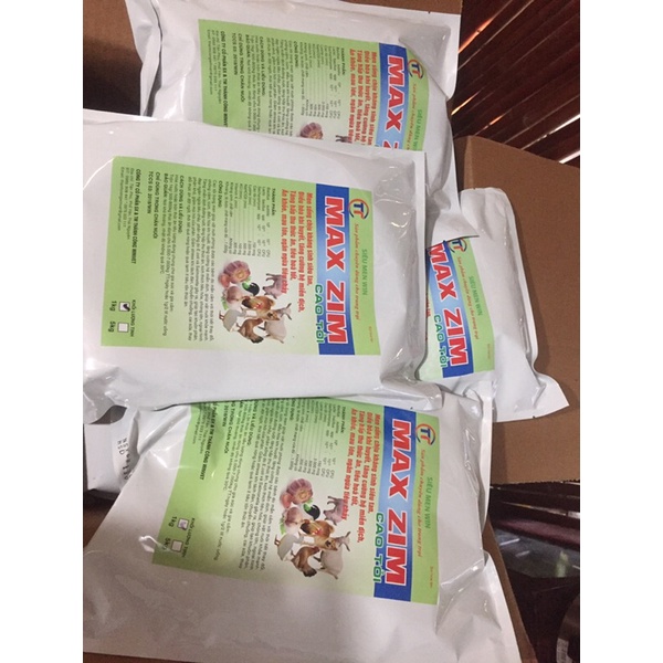 SIÊU MEN CAO TỎI Max zim gói 100gr cho chó, mèo, lợn, gà, chim, trâu, bò, dê,...