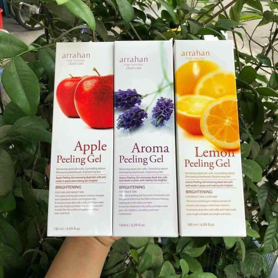 Gel Tẩy da chết hoa quả làm trắng da – Arrahan Whitening Peeling Gel