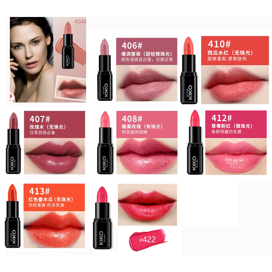 [TOP 1 SHOPEE] Son Kiko Smart Fusion Lipstick (Bill Anh)