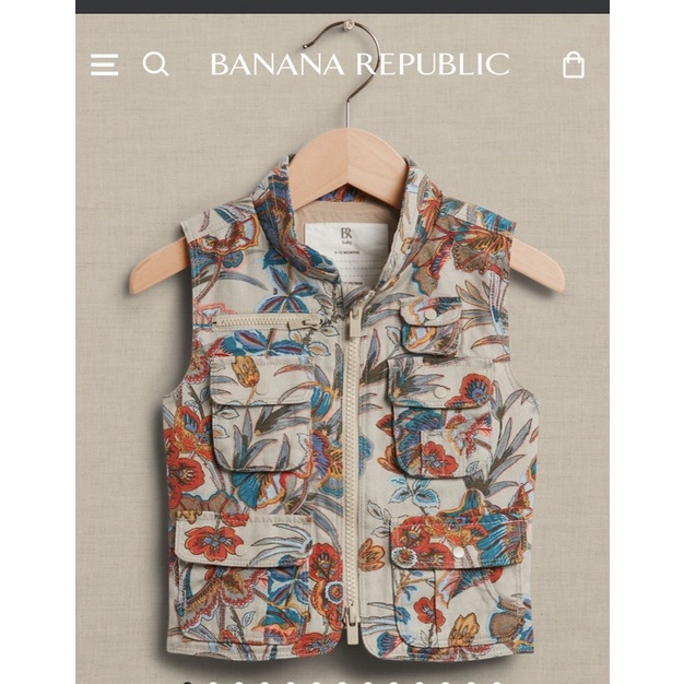 Áo gile kaki, dư xịn, cho bé