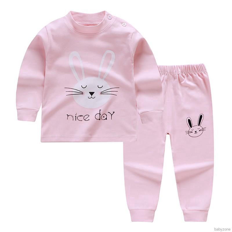 Bộ pijama cotton in hình động vật cho bé