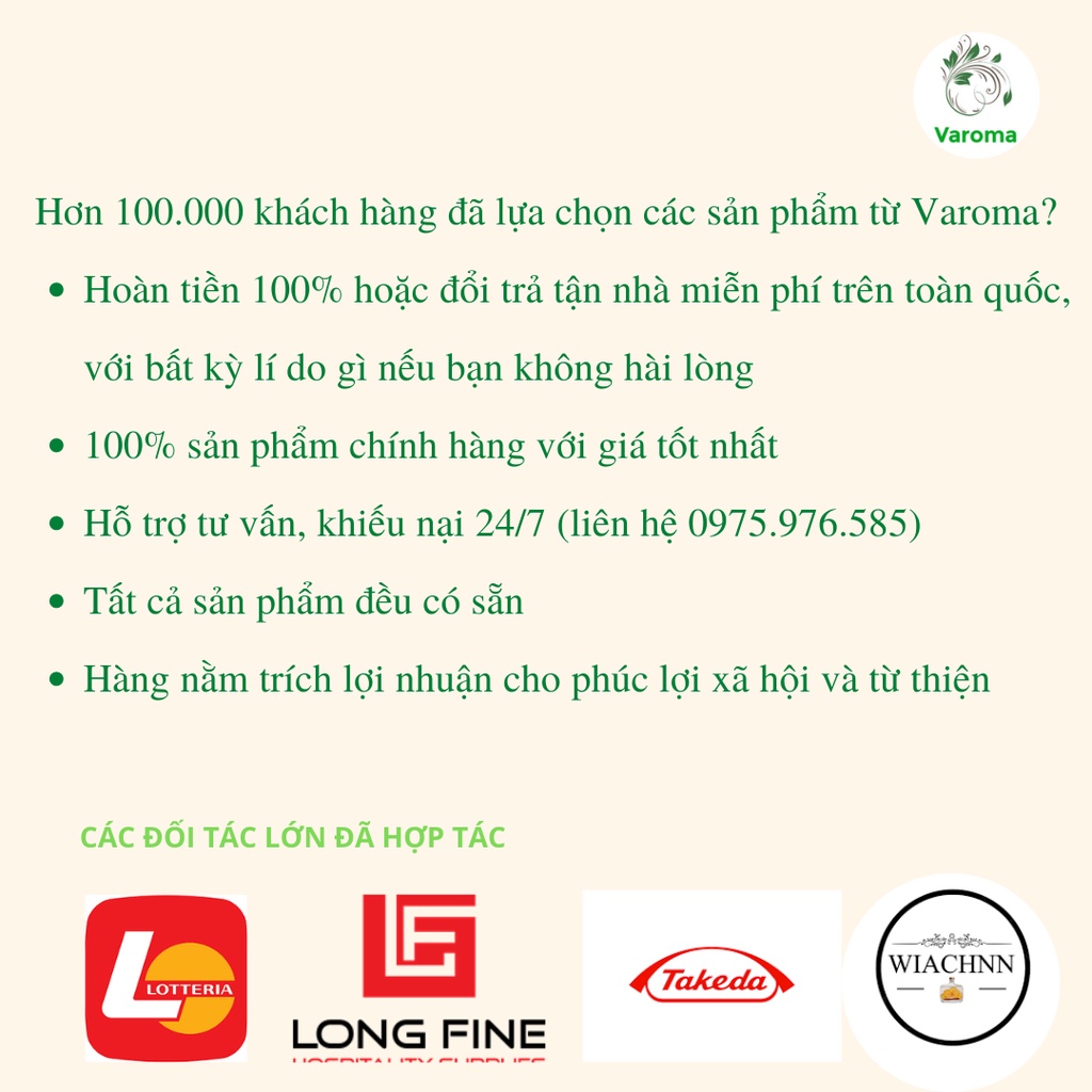 Tinh Dầu Thơm Phòng Lọ Khuếch Tán WIACHNN Thiên Nhiên Nước Hoa Que Gỗ Tán Hương Khư Mùi Cao Cấp VAROMA KT04 KT11