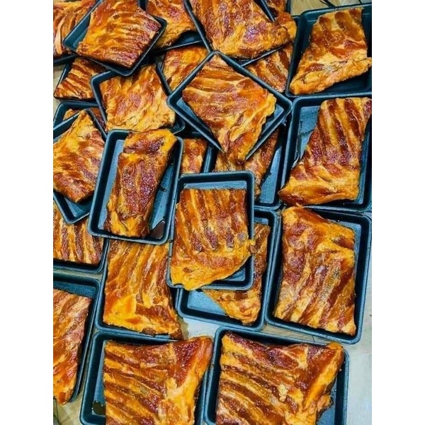 Sườn nướng ướp vị bbq 1kg (giao tphcm)