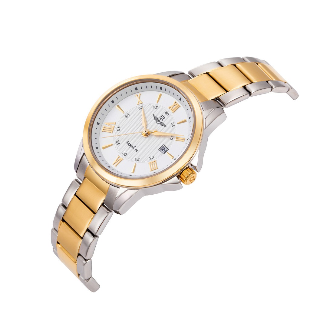 Đồng hồ nam Nữ SRWATCH Chính Hãng SG3006.1202CV và SL3006.1202CV - Dây Kim Loại , Bảo Hành 5 Năm Toàn Quốc