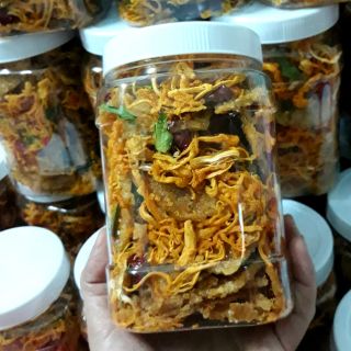 Cơm cháy lắc khô gà hũ 350g