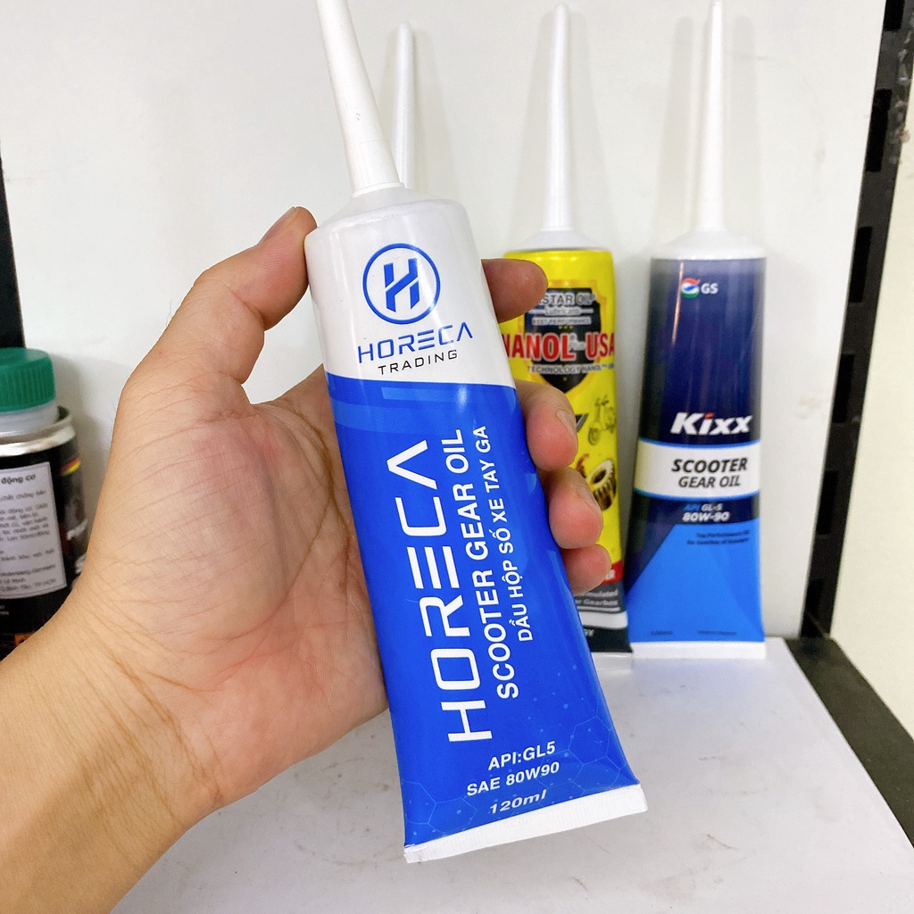 [Nhiều lựa chọn] Nhớt Lap ( láp ) Nhớt Hộp Số Các Loại: Motul Gear Plus 80W90 GL5 120ml , Lap Kixx, Nanol USA, Horeca