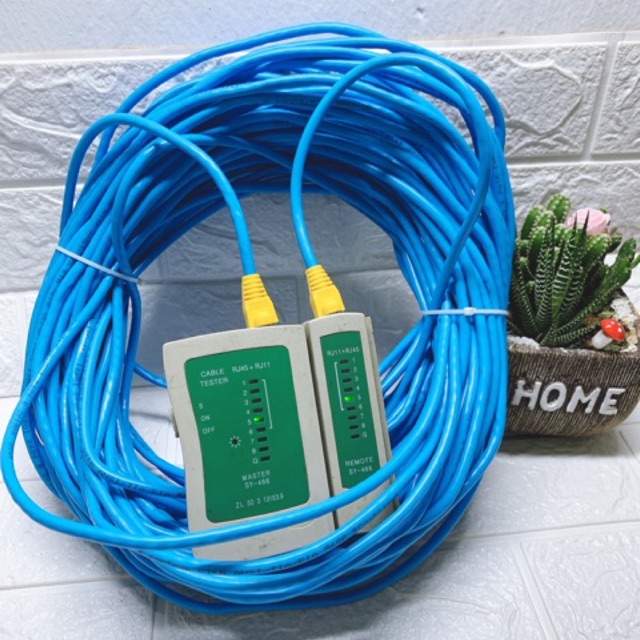 Dây mạng CAT6 dây mạng bấm sẵn 2 đầu dài 10M 15M 20M 25M 30M 35M 40M 45M 50M [ ANSMART ]
