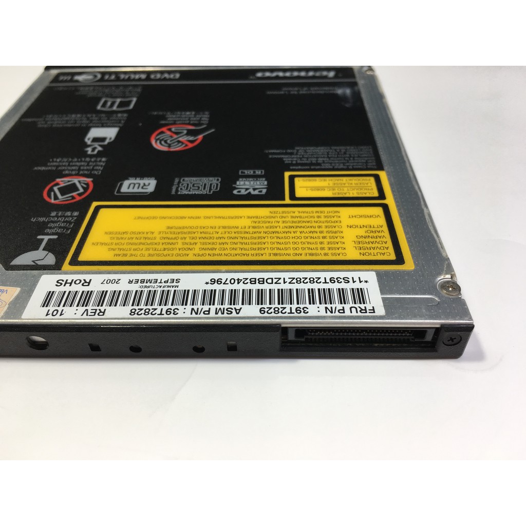 Ổ đĩa quang Laptop tháo máy Hitachi-LG SuperMulti CD/DVD RW GSA-U10N chuẩn IDE 9,5mm cho ThinkPad T61