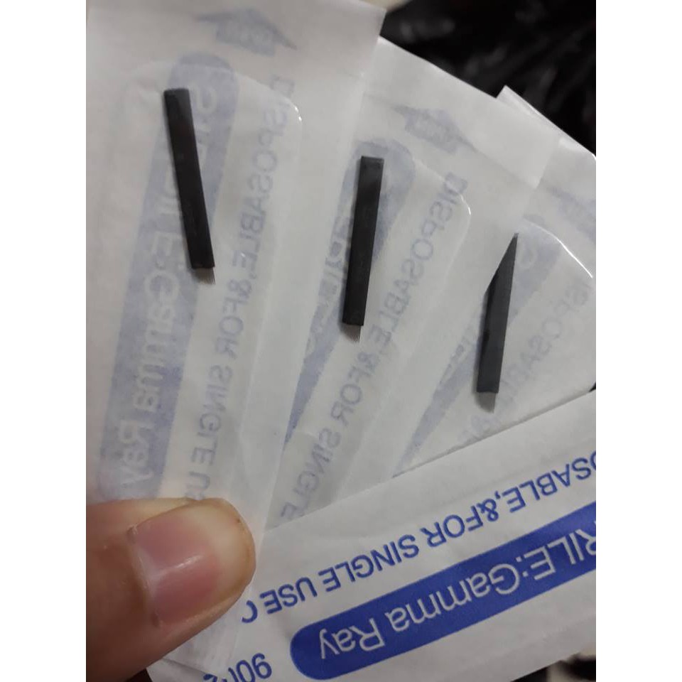 combo 10 cái Các loại dao khắc lông mày