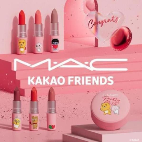 (Hàng sẵn) FULL BỘ GIỚI HẠN SON M.A.C ♡ KAKAO FRIEND