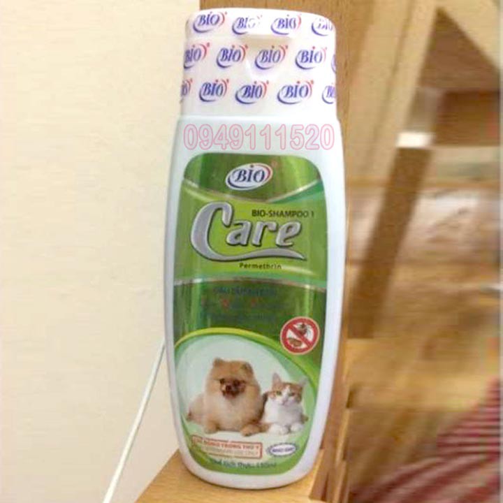 Sữa tắm Bio Care đặc trị ve rận, bọ chét cho thú cưng - 150ml - CutePets Phụ kiện chó mèo Pet shop Hà Nội