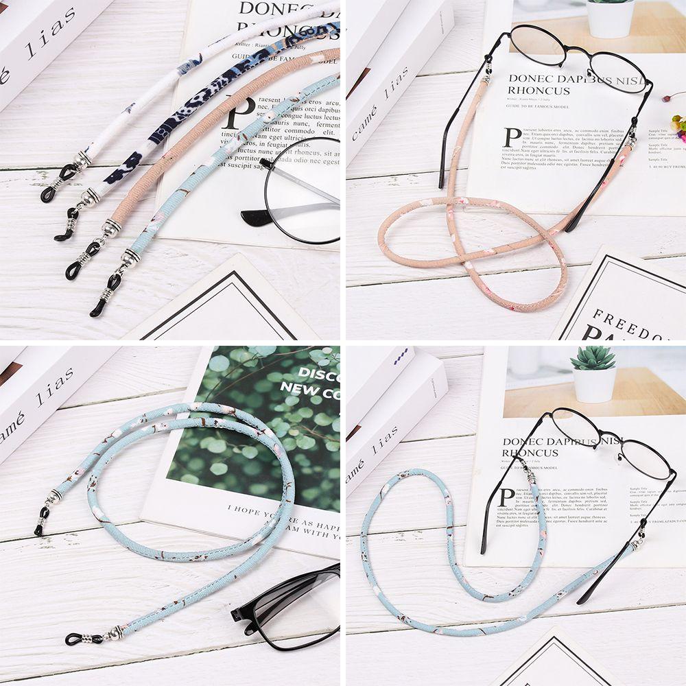 ROSE Dây Đeo Mắt Kính Bằng Nylon Chống Trượt Màu Xanh Dương Và Trắng Phong Cách Thể Thao