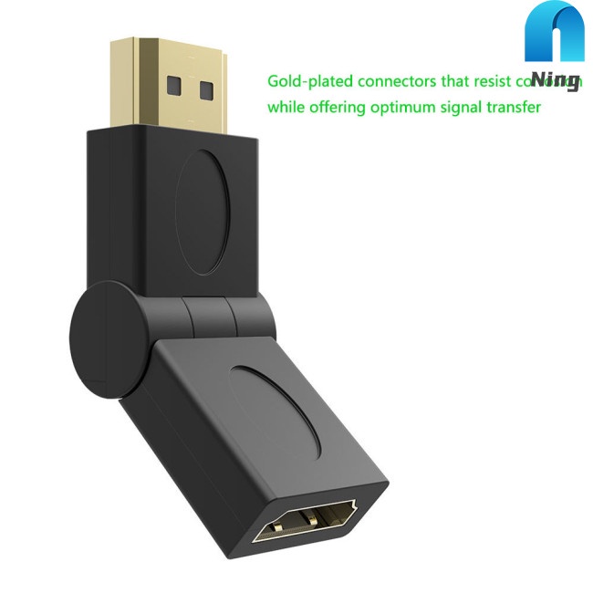Đầu Chuyển Đổi Cáp HDMI Sang HDMI 270 180 Độ Tiện Dụng