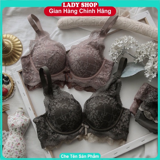 Bộ áo lót ren, áo ngực cao cấp nâng ngực mềm mại ,thông hơi,quyến rũ,tạo khe c127 | BigBuy360 - bigbuy360.vn