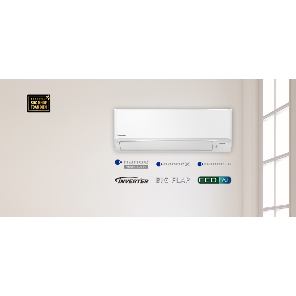 Điều Hòa Panasonic Inverter 9000 Btu CU/CS-XPU9XKH-8