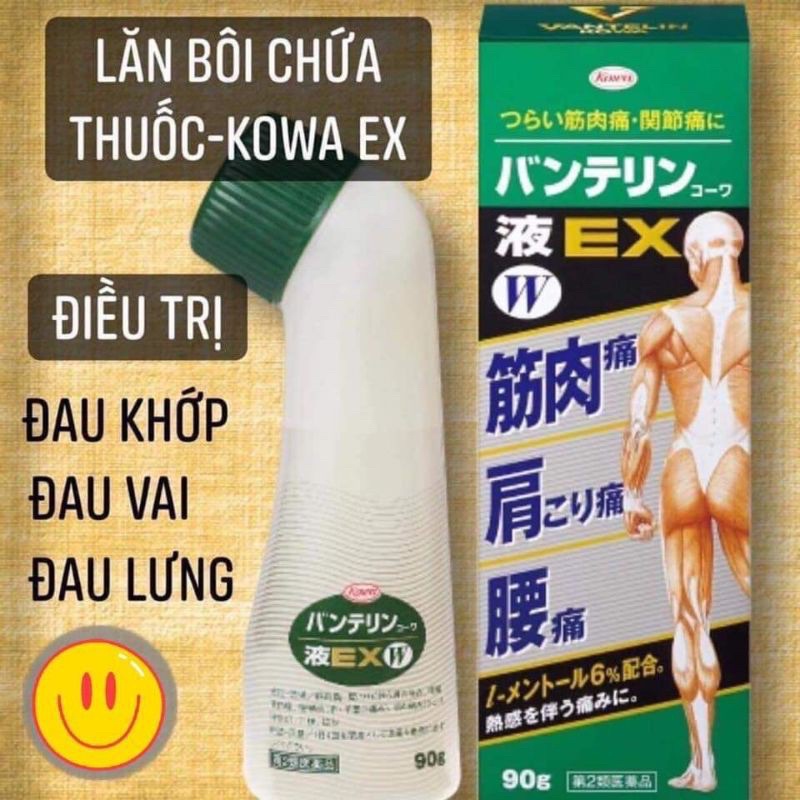 Giảm đau cơ xương khớp kowa nhật