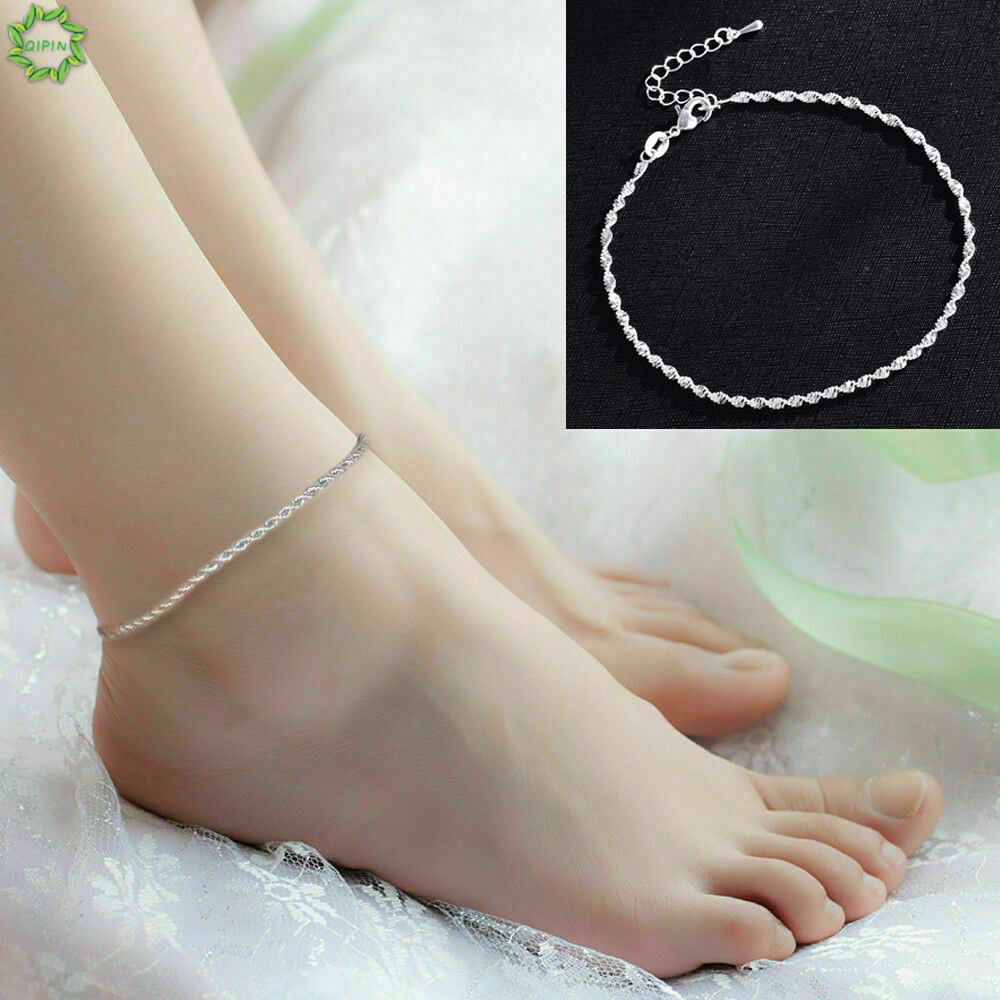Lắc chân phong cách Hàn Quốc thiết kế đơn trang sức nữ
