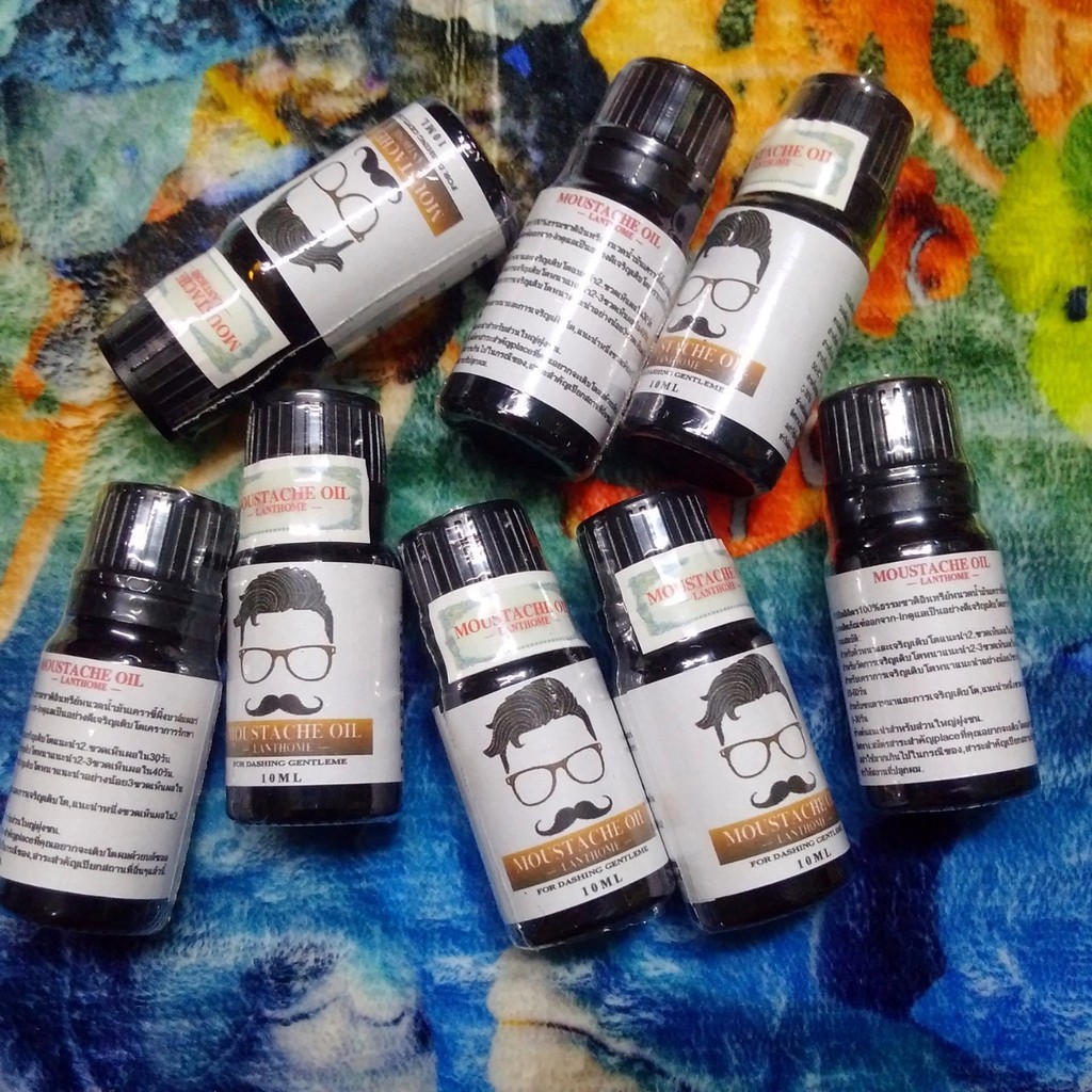 [Sỉ-Rẻ] Dung Dịch Mọc Râu Moustache Oil Thái Lan có tem [Lẻ-Sỉ]