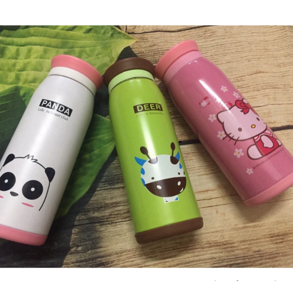 Bình giữ nhiệt hình thú đáng yêu 500ml ( ảnh thật