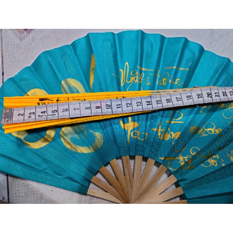 Quạt vải thư pháp, quạt vải vẽ tay thư pháp