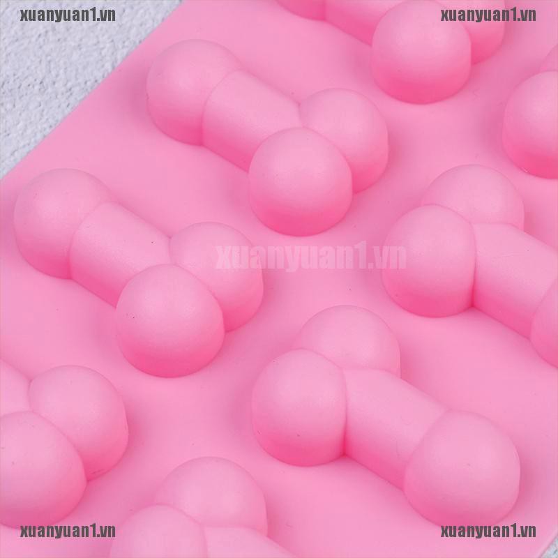 [XUANYUAN1] Khuôn Silicone Làm Thạch Rau Câu 8 Lỗ Hình Bút