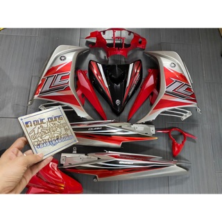 Dàn áo Ex135 đỏ bạc đen