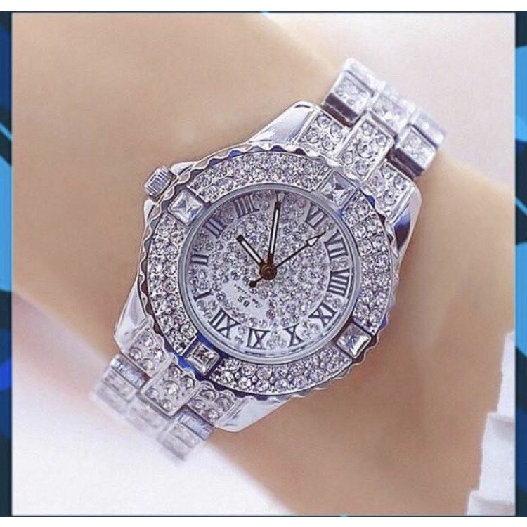 Đồng Hồ Nữ BS Sister Thời Trang Vỏ Kim Loại Đính Đá Cao Cấp | BigBuy360 - bigbuy360.vn