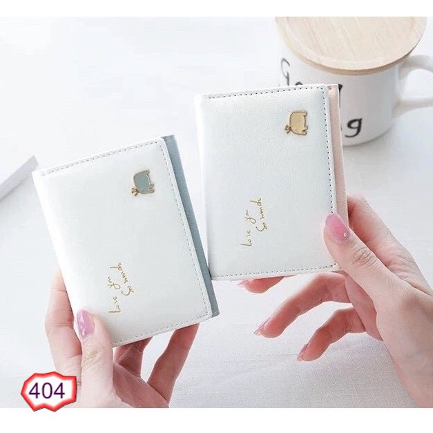 VÍ NGẮN NỮ CẦM TAY HÌNH CHÚ VOI LOVE YOU SO MUCH 404 SIÊU DỄ THƯƠNG | BigBuy360 - bigbuy360.vn