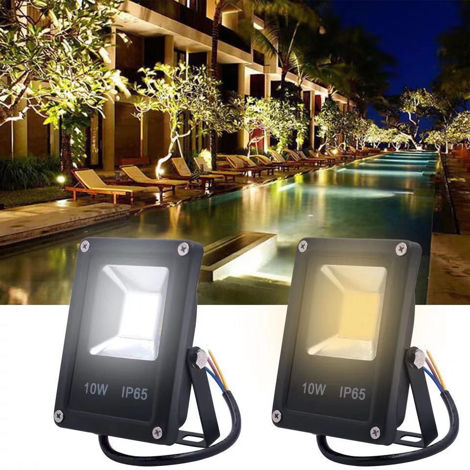 Đèn pha led SMD 10w IP65 siêu sáng 6500k