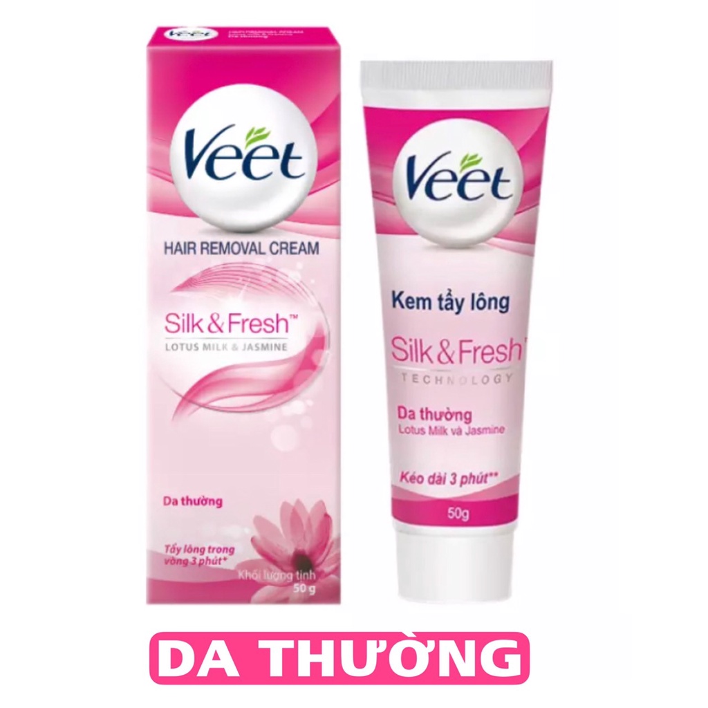 KEM TẨY LÔNG VEET TUÝP LỚN 50G HÀNG CHÍNH HÃNG