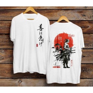 Sale  [Hình thật] áo thun roronoa zoro, áo zoro cực ngầu, áo one piece, có tay lỡ, tay ngắn, in 2 mặt, áo thun anime