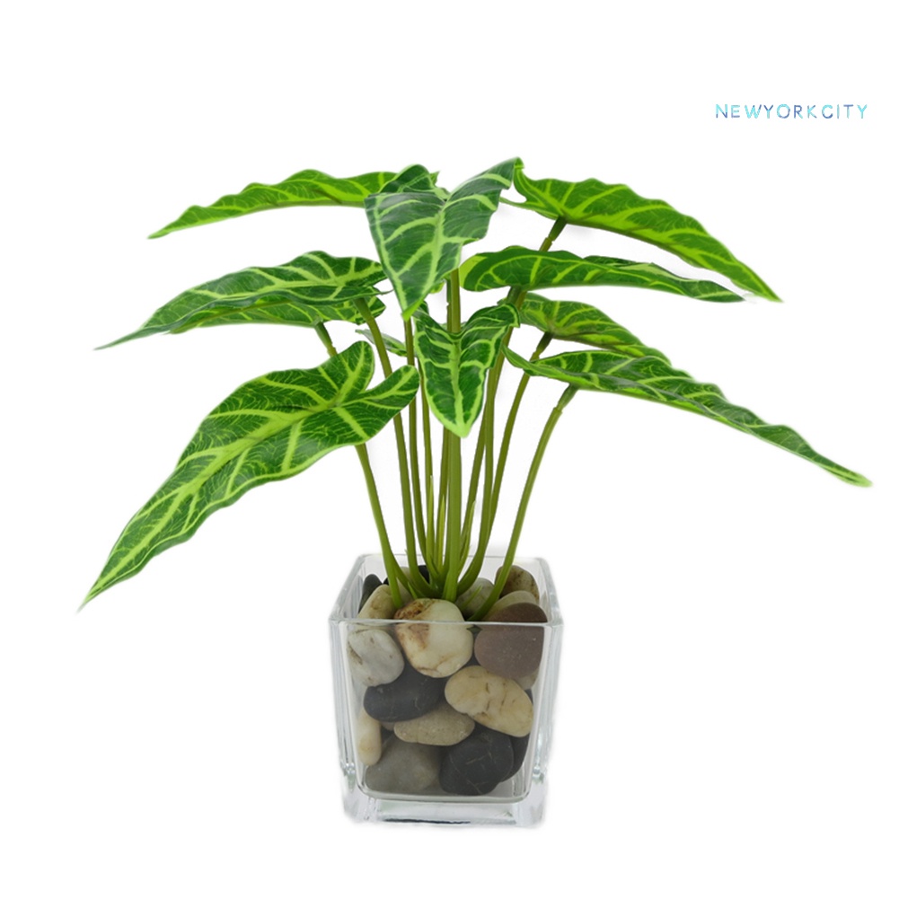 Cây Lá Xanh Nhân Tạo Dùng Trang Trí Văn Phòng/Trong Nhà/Ngoài Trời