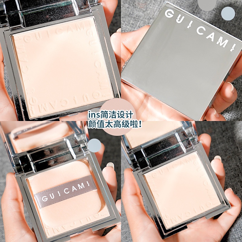 Phấn phủ Guicami, phấn phủ kiềm dầu che khuyết điểm nội địa trung F39 Sammi beauty