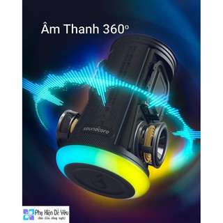 Loa bluetooth Anker Soundcore Flare Mini - A3167 [phân phối chính hãng, bảo hành 1 năm]