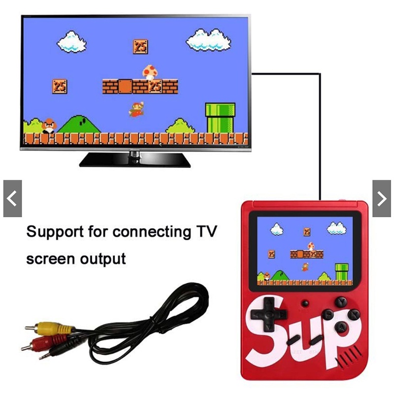 Máy chơi game cầm tay tích hợp 400 trò chơi PK PS2 PS4 vui nhộn Sup mario