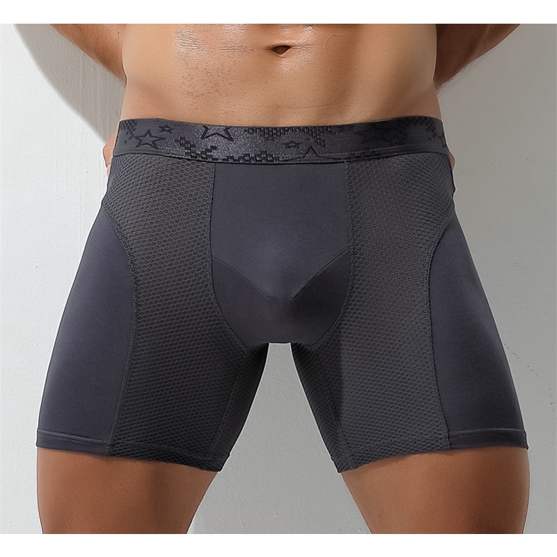 Quần Lót Boxer Hai Lớp Mềm Mại Thoáng Khí Thoải Mái Dành Cho Nam 256