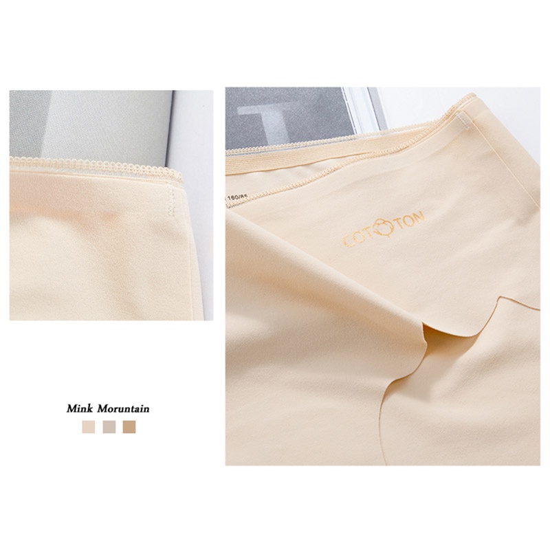 Quần lót zxyouping không đường may siêu mỏng mềm mại thoải mái size M-XL cho nữ